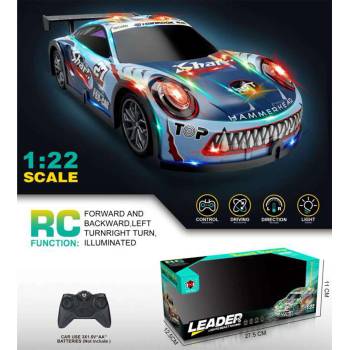 Image 1 of Armtoys ДЕТСКА СПОРТНА КОЛА РАДИОКОНТРОЛ 4 ПОСОКИ АКУЛА