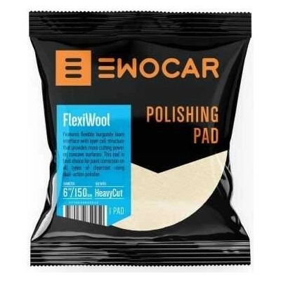 Ewocar FlexiWool Aggressive Wool Pad 140/125 mm