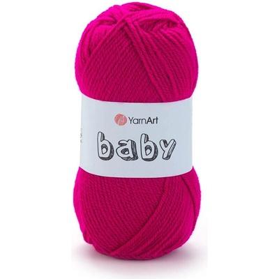 Yarn Art příze Baby 8041 cyklámen