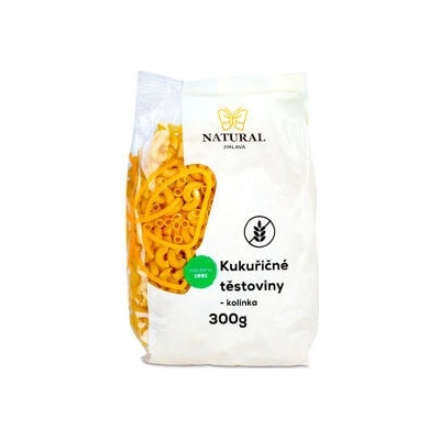 Natural Jihlava Bezlepkové kukuričné cestoviny kolienka 300 g