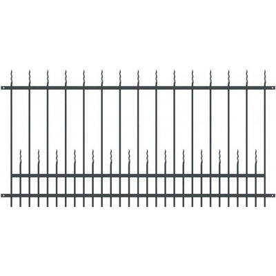 Kovové plotové pole PLP20 š. 2500 x v. 1000 mm