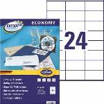 EUROPE100 Labels Europe100 A4 70x36mm white (100)
