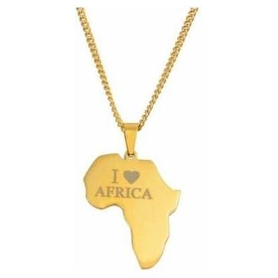 Prosperk Řetízek ocelový I love Africa S5238