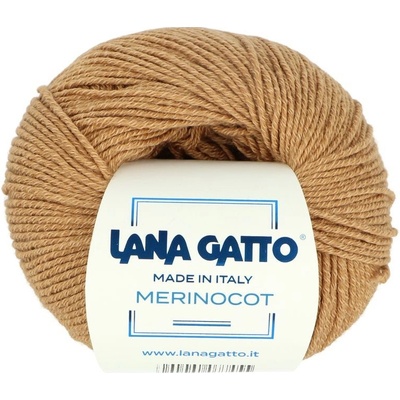 Lana Gatto Merinocot 14202 svetlá hnedá