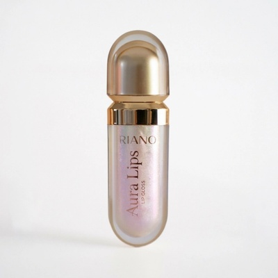 Riano holografický lesk na pery Aura Lips 01 Sunrise 7 ml