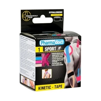 Pharmadoct Sport Kinetic-tape elastická tejpovacia páska fialová 5 cm x 5 m