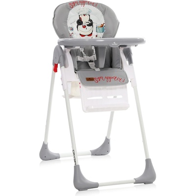 Lorelli Столче за хранене Lorelli Classic - Cryspi, Grey Penguin (10100442036)
