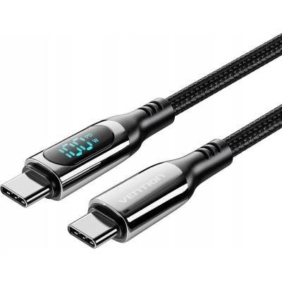 Vention TAYBAV USB 2.0 C-C 100 W 5A, 1,2m, černý