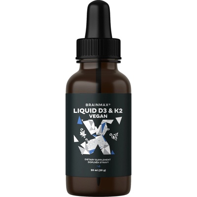 BrainMax Vegan Liquid D3 & K2 & K1 30 ml