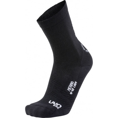 UYN MERINO LADY'S CYCLING SOCKS Black/White