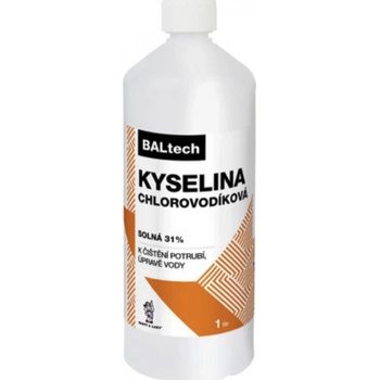 Kyselina chlorovodíková 31% kyselina solná 1 L