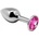 Baby Alive Mini Metal Butt Plug L pink