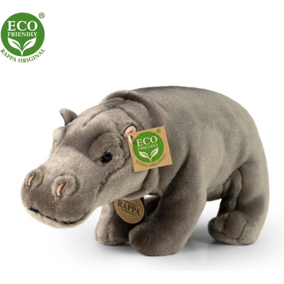 Rappa - Плюшен Хипопотам, стоящ, 30 см. , серия Еко приятели
