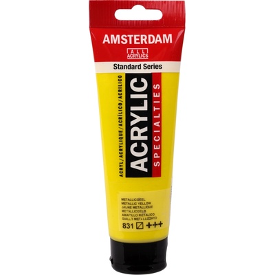 Amsterdam Standard akrylová farba 831 metallic yellow 120 ml