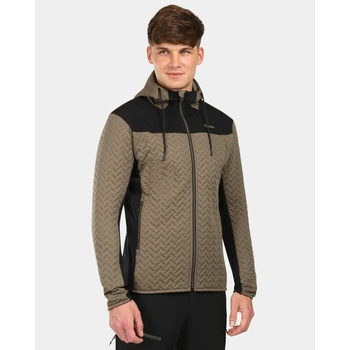 Kilpi Мъжки утеплен поларен суитшърт с качулка Kilpi NEVIA-M Зелен Kilpi | Zelen | МЪЖЕ | L