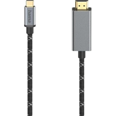 Hama Кабел USB-C мъжко - HDMI мъжко, Ultra-HD 8K@60Hz, 1.5м (HAMA-200509)
