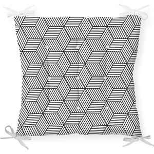 Minimalist Cushion Covers Възглавница за сядане CrisCros от памучна смес, 40 x 40 cm - Minimalist Cushion Covers (P3412)
