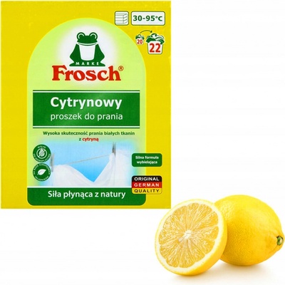 Frosch Univerzální prací prášek s vůní citronu 1,35 kg