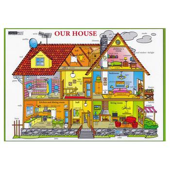 Karta - "Our House" - Náš dům