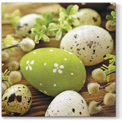 PAW servítky L Eggs among Catkins 33X33cm