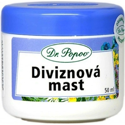 Dr. Popov diviznová mast k masáži unavených končetin 50 ml