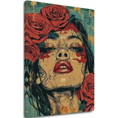 Elegantný obraz ženy Vášeň - 80x120 cm