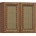 Шкаф горен Grand 80BB с решетка