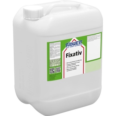 Minerálny penetračný náter a riedidlo SÜDWEST Fixativ bezfarebný 10l