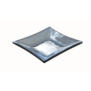 3D the glassware company D-Чинийка за хапки квадрат 9/9см(1003-94-005)ЧЕРНО (0103202)