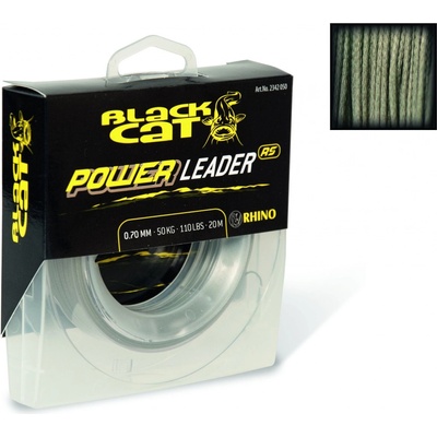 Black Cat šnúra Power Leader 20m 1,40mm 150kg