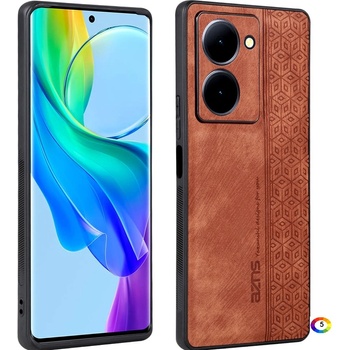 Image 1 of vivo Y78 5G AZNS Удароустойчив Кожен Калъф и Протектор