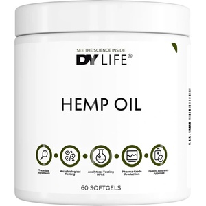 DY Nutrition DY Life Hemp Oil 1000 mg [60 Гел капсули]