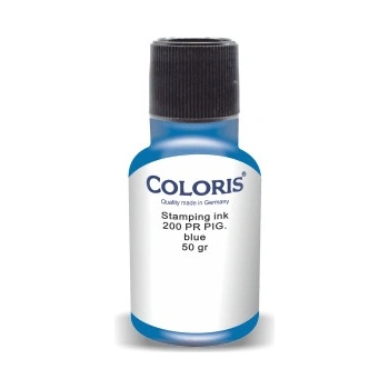 Coloris Razítková barva 200 PR P modrá 50 g