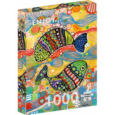 ENJOY Tancujúca ryba 1000 dielov