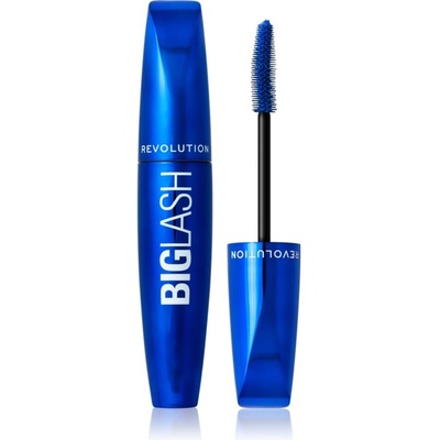 Makeup Revolution Big Lash Volume objemová a predlžujúca riasenka Blue 8 ml