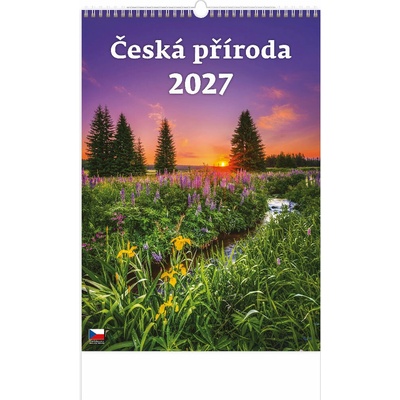 Nástěnný Česká příroda 2027