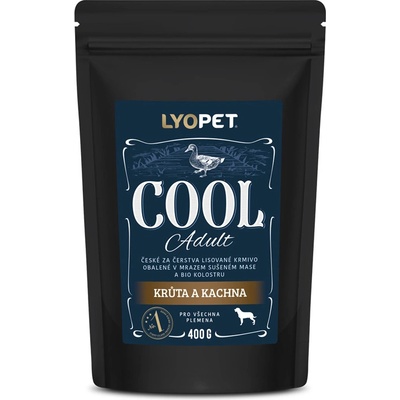 Lyopet Cool Adult Morka a kačica 0,4 kg