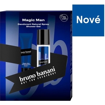 Bruno Banani Magic dezodorant sklo 75 ml + sprchový gél 50 ml darčeková sada