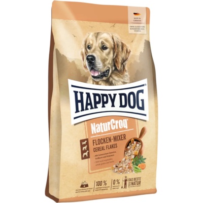 Happy Dog 10кг Flake Mixer Premium NaturCroq Happy Dog, суха храна за кучета