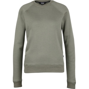 Stoic Дамски вълнен пуловер Stoic Women's MerinoFlatFleece240 SolbergSt. Crew Merino jumper - Olive Green - размер XXL (105-6704-0216)