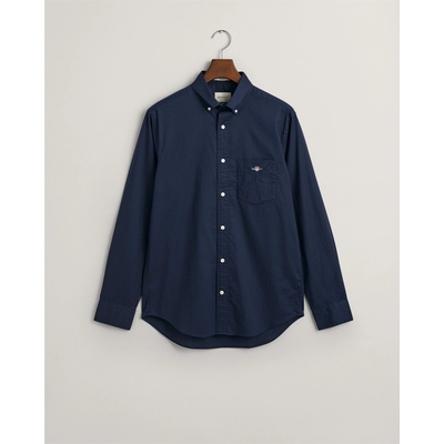 Gant Regular Fit Poplin Shirt - Navy 410