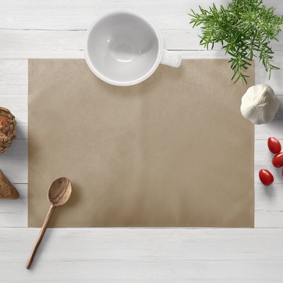 Biante Zamatové prestieranie Velvet Prémium SVP-026 Kávovo béžové 30x40 cm