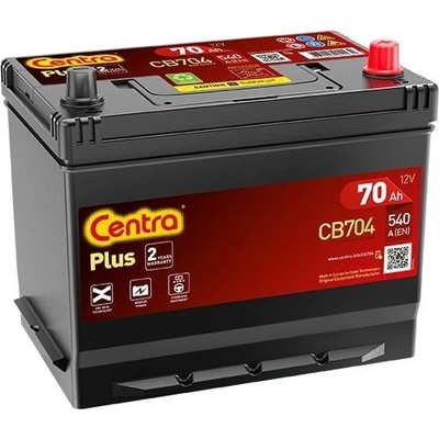 Centra Plus 12V 70Ah 540A CB704