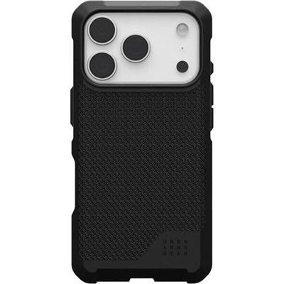 Urban Armor Gear Magsafe Противоударен Калъф за iPhone 17 Pro, UAG Metropolis Kevlar LT Case, Черен (840283922176)