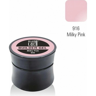 GlamLac stavební Uv Led gel Milky pink 15 50ml