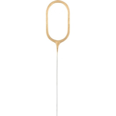 Prskavka ve tvaru čísla "0"