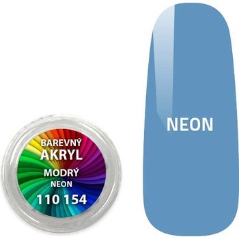 Expa nails akryl pudr neonový modrý 4 ml