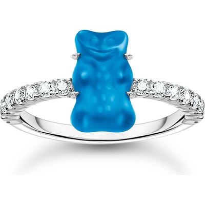 Thomas Sabo TR2459 052 1 Silver prstýnek with blue Goldbears