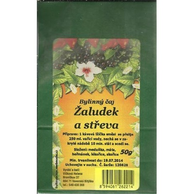 Vlčková Žaludek a střeva 50 g