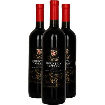 DANIELI WINERY Danieli Winery MOUNTAIN SAPERAVI červené suché víno 14% 3 x 0,75 l (holá lahev)